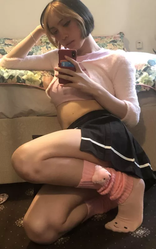 My socks really said 👀