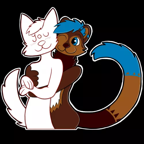 My Sticker for my Telegram! Art done by me ~