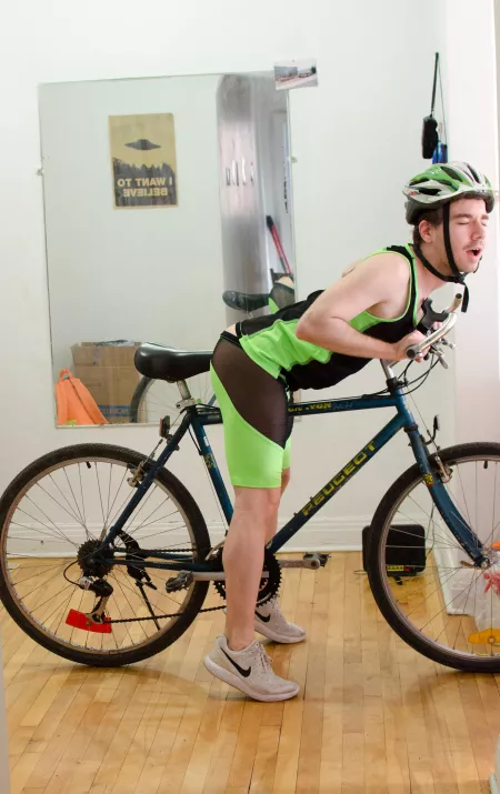 My toughts when my crush asks me for a bike ride