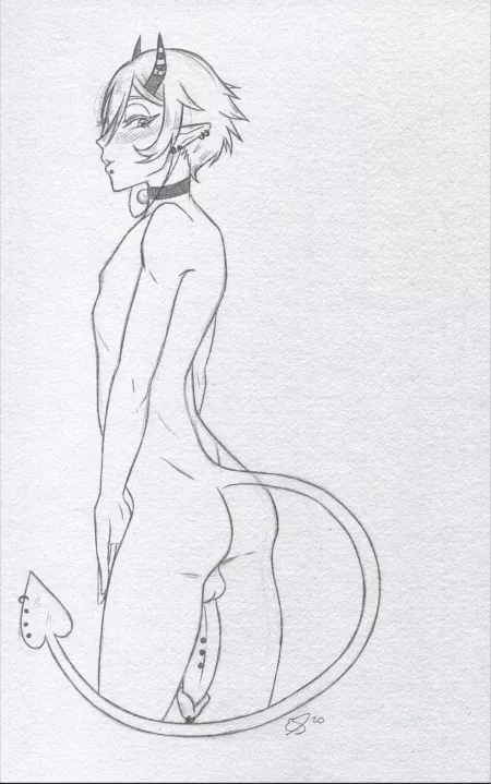 My Valentine ;) art by me 💚