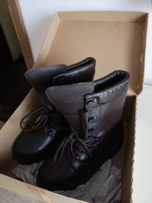 New boots! This is my first time i got them like this , they are army surplus (unissued). Do they need any extra attention if they come like this? I just find it strange. New boots! This is my first time i got them like this , they are army surplus (unissued). Do they need any extra attention if they come like this? I just find it strange.