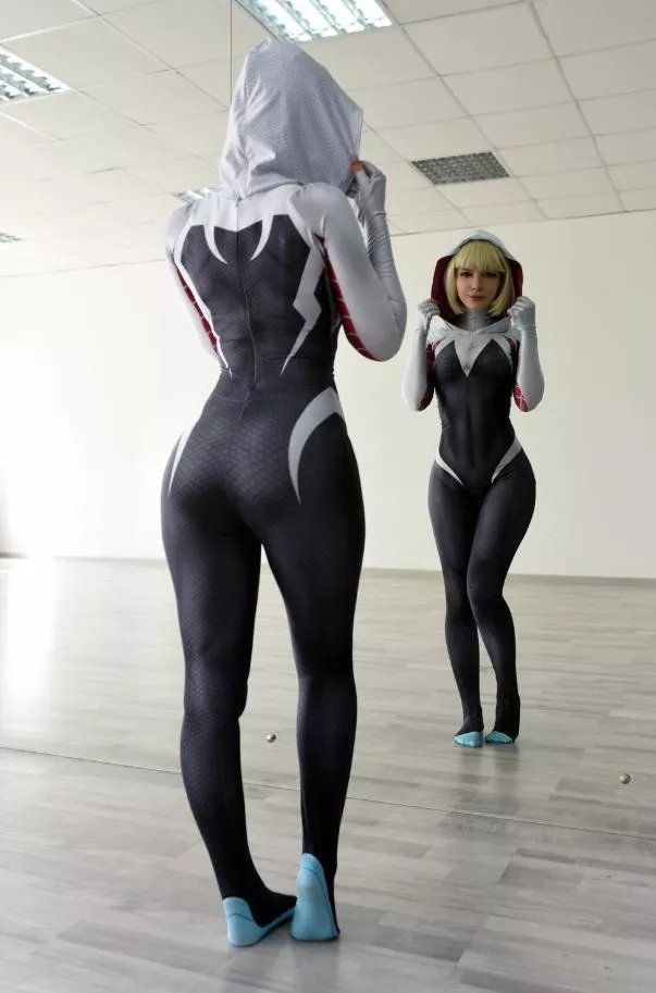 New goal ~ when we'll reach 600 patrons I'll release Gwen Stacy cosplay, lewd amd implied nude set for FREE for EVERYONE New goal ~ when we'll reach 600 patrons I'll release Gwen Stacy cosplay, lewd amd implied nude set for FREE for EVERYONE