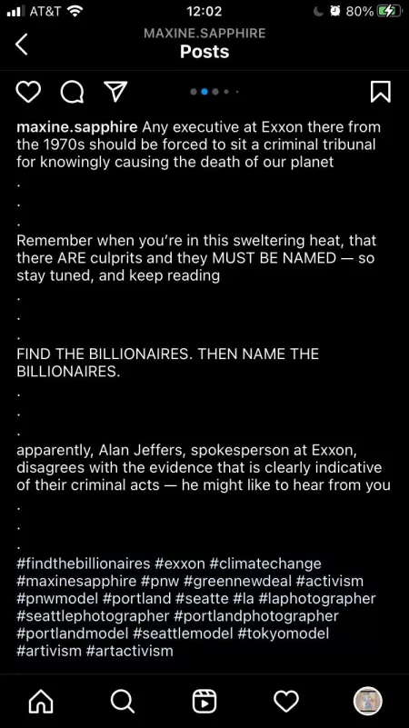 New post on Instagram — here’s the caption (: check out @maxine.sapphire to see the pictures