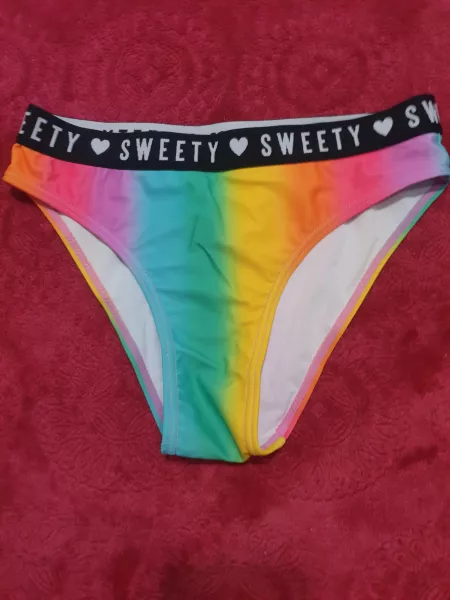 Niece's. They looked even better with her butt in them