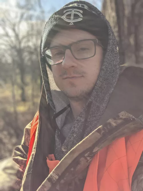 No deer in sight. At least it's a beautiful day!