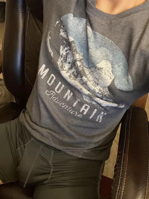 Nothing like hanging out in your underwear while your roommate is gone.