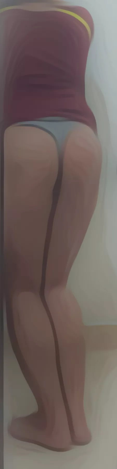 Oil Painting 🎨🖌 My Curves ⤵️⤴️ Hope you all like that ♥️ 🤗 Wanna Paint my Butts with...?