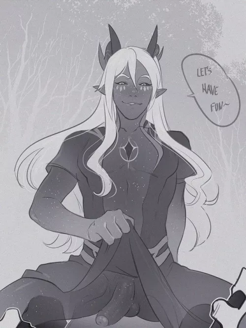 Ok Sparkles, lets have fun 😈 - @Kukumomo (The Dragon Prince)