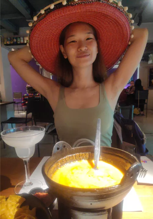 On a girls night out