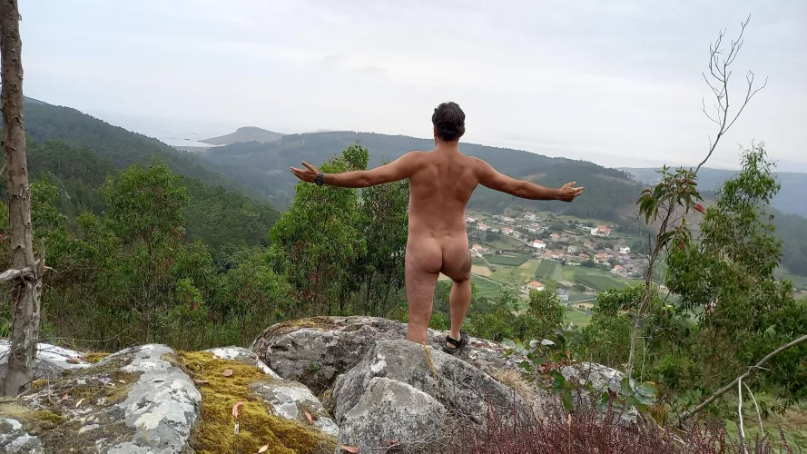 On the top. Nude freedom.