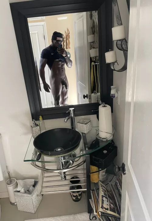 *on ur knees* look up while I’m talkin to you baby, you goin make Daddy’s dick hard?