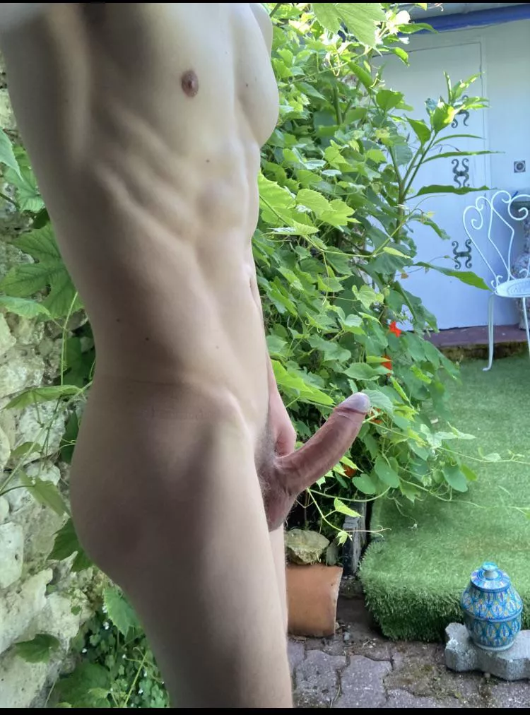 One of the last sunny days outside. I am showing off my best assets to my neighbor and he seems to love it. His bulge is fat as fuck! ๐๐๐ฆm23 One of the last sunny days outside. I am showing off my best assets to my neighbor and he seems to love it. His bulge is fat as fuck! ๐๐๐ฆm23