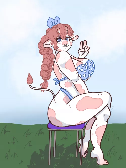 [Original Work] Meet Petunia ❤️ More art on my Twitter: @dinodraws21