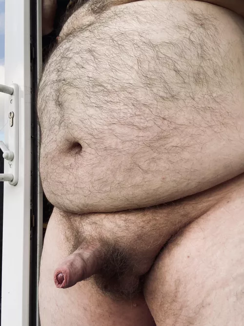 Outdoors in the sunshine. Who wants to hold the camera for me?