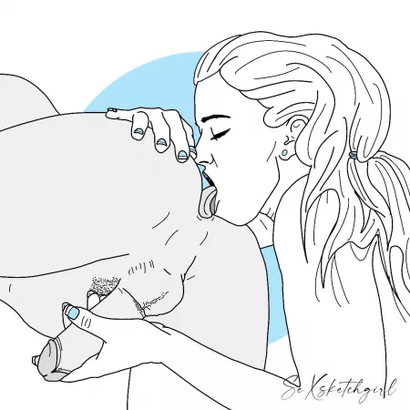 Pleasuring (by Sexsketchgirl)