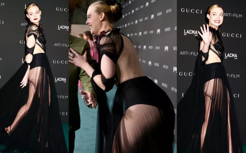 Porcelain fuckdoll Elle Fanning