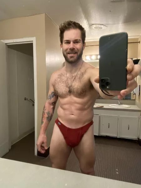 Post sauna selfie (M)31