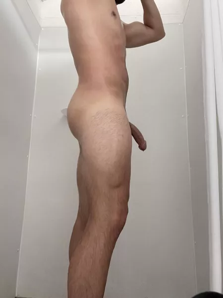 POV you’re spying on me at the gym shower