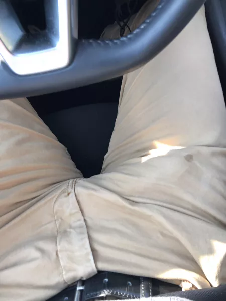 Precumming through my pants while driving home isn’t a good way to spend a 2 hour drive