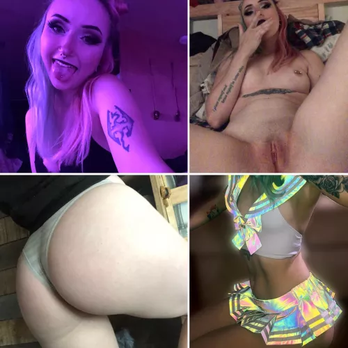 Promo running 🍑23y/o egirl🌸super petite🥰tatted💯tight pussy😽 squirter💦 interactive🖤40k on TikTok👀 1000+ photos and videos✨ come get to know me 😋 “ambererika”