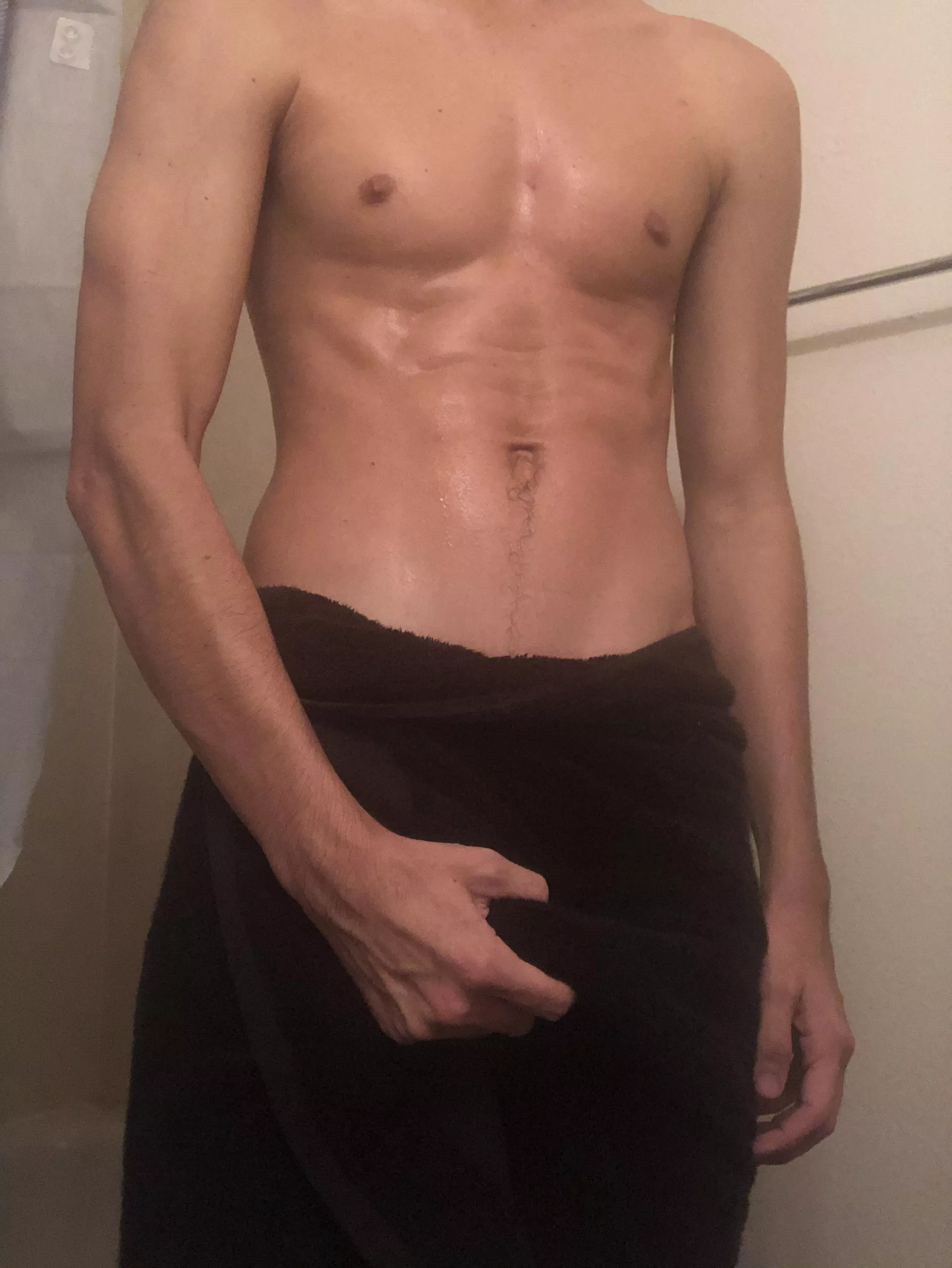 Pull down the towel