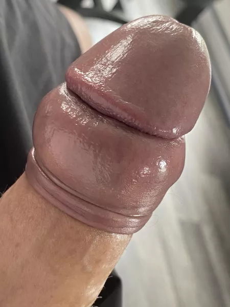 Pumped and reversed foreskin