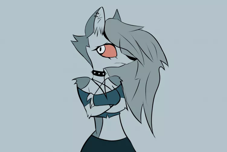 Quick Luna sketch (Helluva Boss)