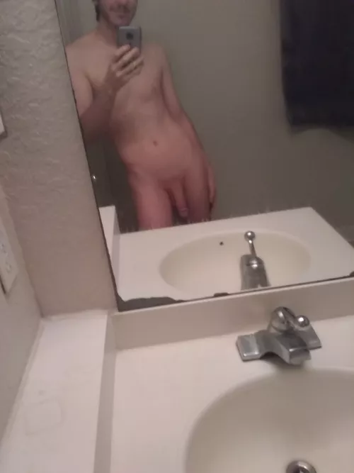 Quick shot before a shower