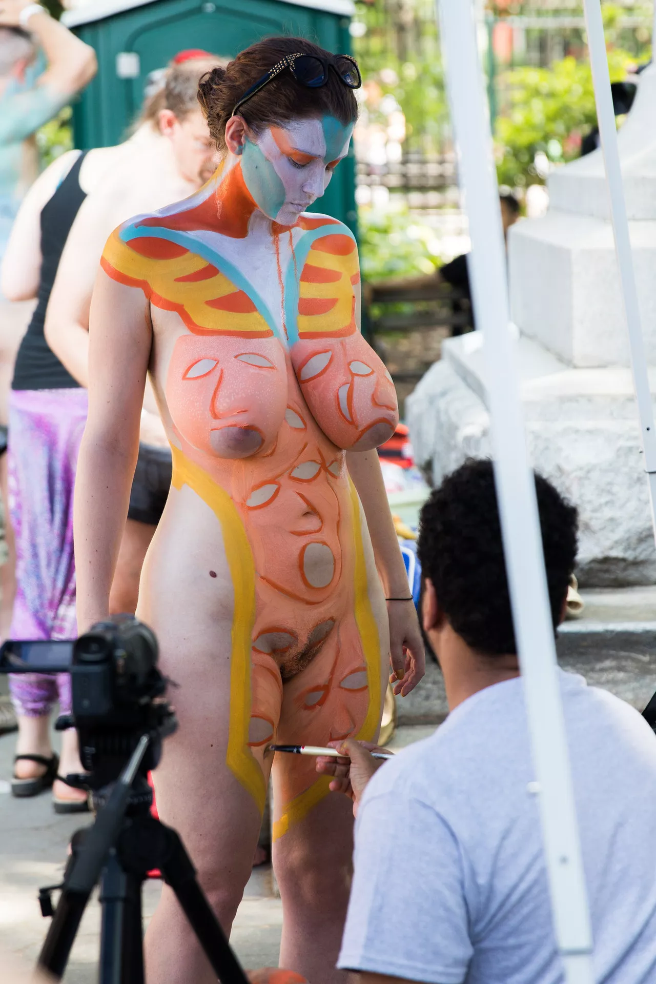 Rainbow tits