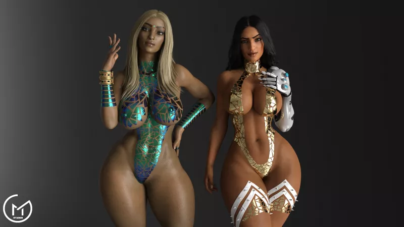 Rampart and Symmetra (GM Studios)