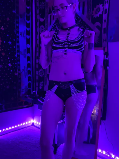 Ready to be leashed up [F]