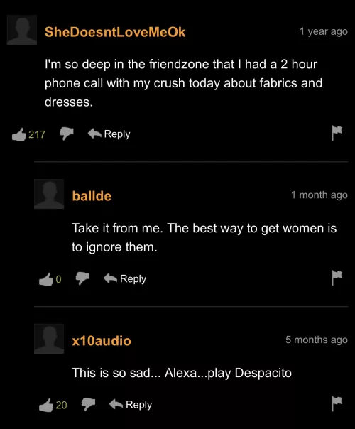 Relationship advice from the newfound recipients of divine clarity (PNC)