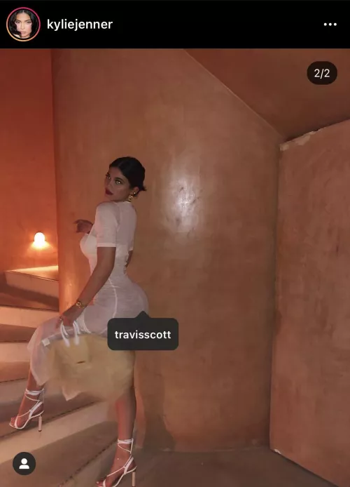 Remember when Kylie tagged Travis on her ass?