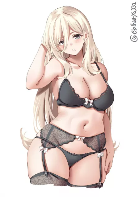 Richelieu Lingerie (Ebifurya) [KanColle]