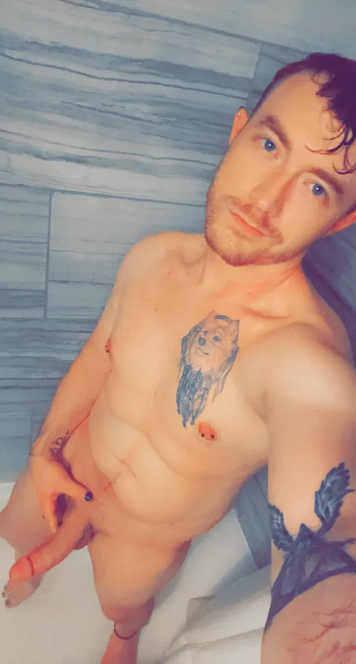 Right after turning the water off 😩