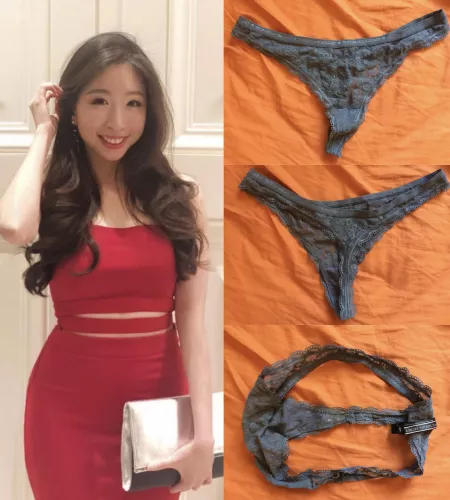 Risked my life to get a hold of my friend’s panties. Absolutely stunned that she wears thongs!! What would you do to her if you had her your way?