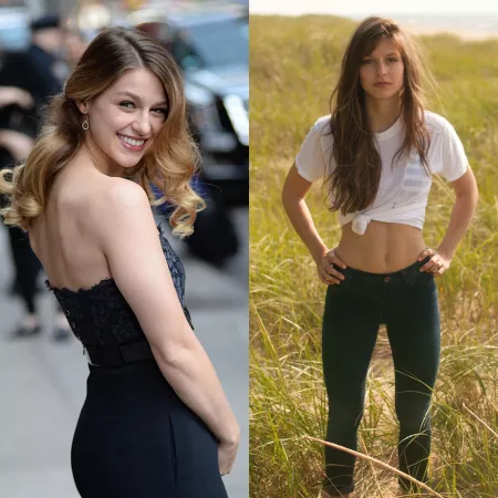 rock hard thinking about railing the fuck out of Melissa Benoist’s tight body