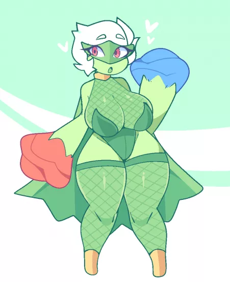 Roserade and her very big hands