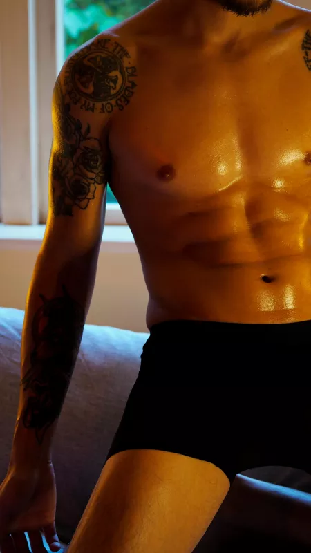 Run Your Fingers Down My Chest 😉