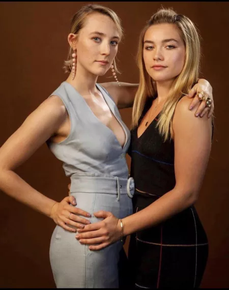 Saoirse Ronan and Florence Pugh