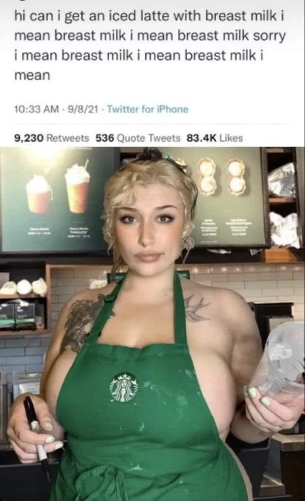 Sauce for her?