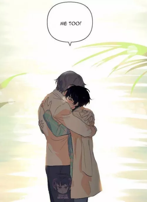 Saw this panel and it ignited something within me… (Puppy Love)