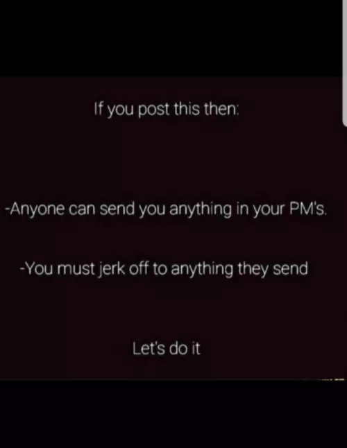 Send me anything
