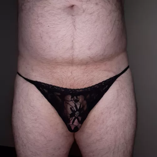 Sexy lace happing here