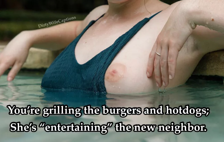 She does a lot more than tease behind your back…