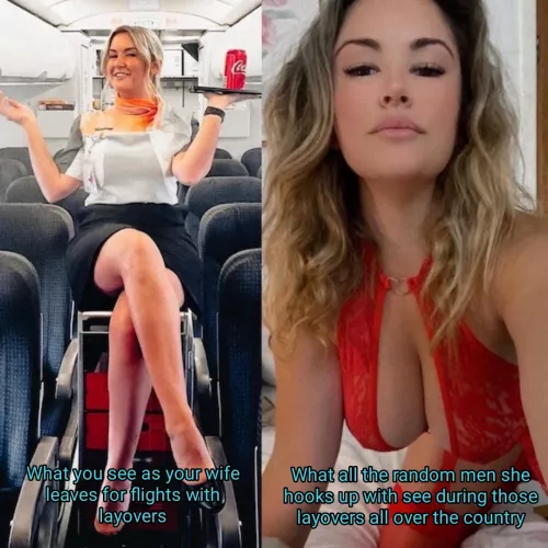 She has a guy in every city she stays.