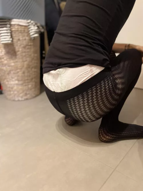 Should I change her right after ? 😓 morning surprise ….