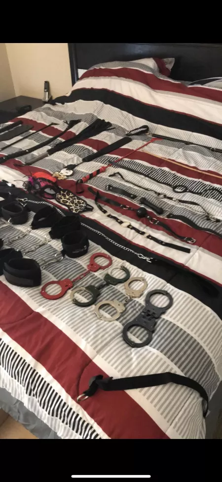 Showing off some of our collection.