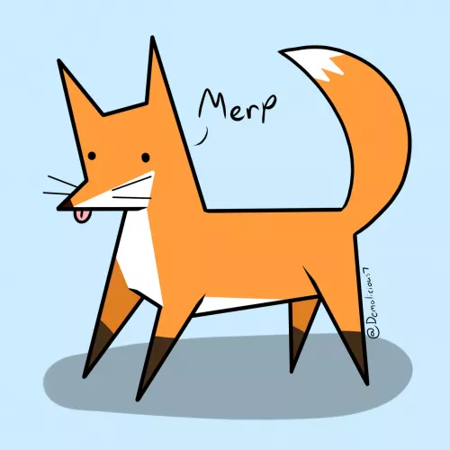 Silly Fox (art by me)