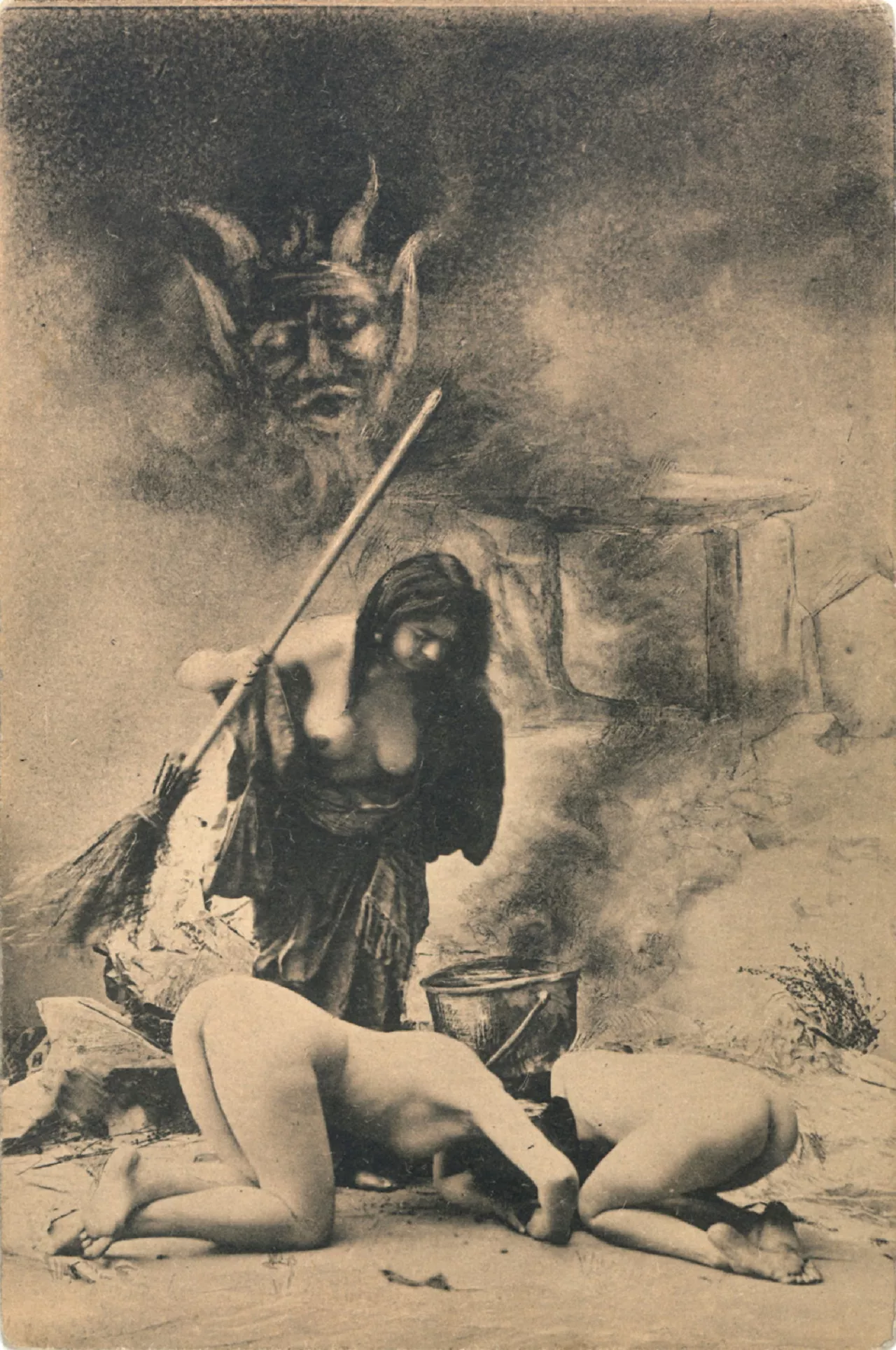 Sir, In this modern age I feel we have lost sight of the origins of All Hallows Eve, to whit : devil worship and punishing naked servants. Fortunately, I run a very traditional estate where traditional rituals are strictly observed. Sir, In this modern age I feel we have lost sight of the origins of All Hallows Eve, to whit : devil worship and punishing naked servants. Fortunately, I run a very traditional estate where traditional rituals are strictly observed.